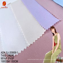 Hersteller Custom Free Probe Importeur Strickkleider Stoff Jersey Polyester Moos Crepe Tüllstoffe für Kleidung